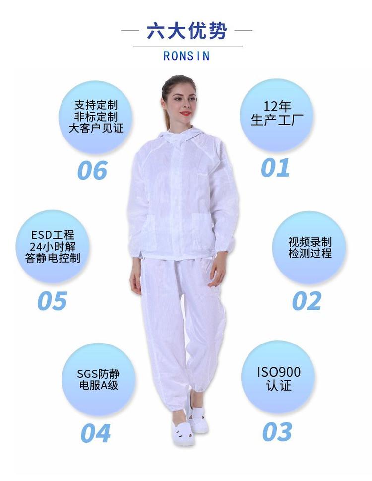 防靜電服優(yōu)勢(shì)